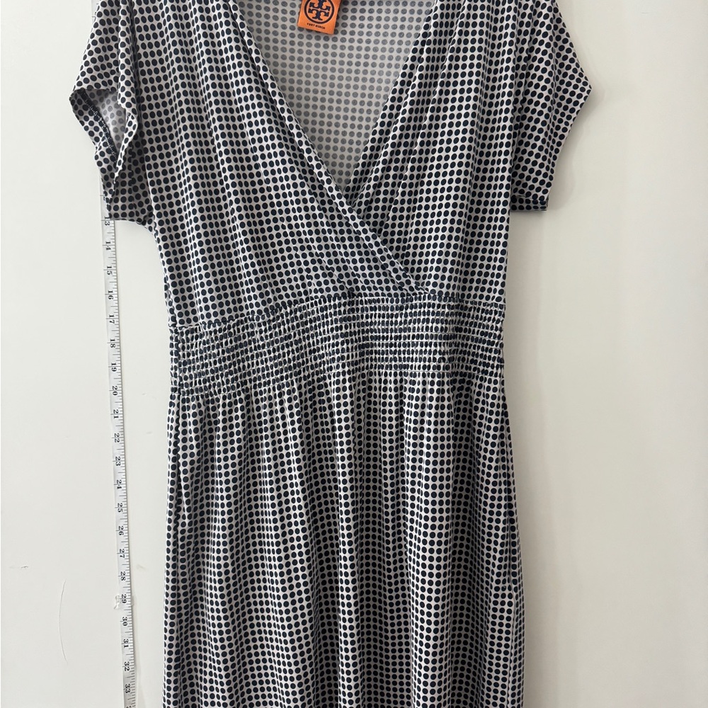 Tory Burch Black and White Checkered Dress